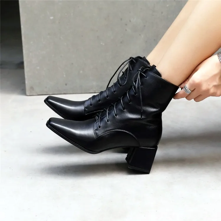 Tanariya New Arrival Shoes woman Boots women Autumn/winter 2020 boots with thick heels | Обувь