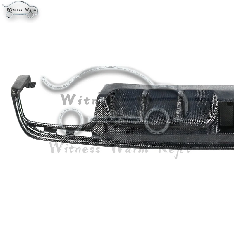 Задний бампер W222 S Class из настоящего углеродного волокна сплиттер для губ