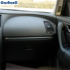 Для Infiniti FX 2009-2013 QX70 2014-2017 панель автомобильной приборной панели с левым и правым отверстиями воздуха отделка наклейка из углеродного волокна стильные аксессуары