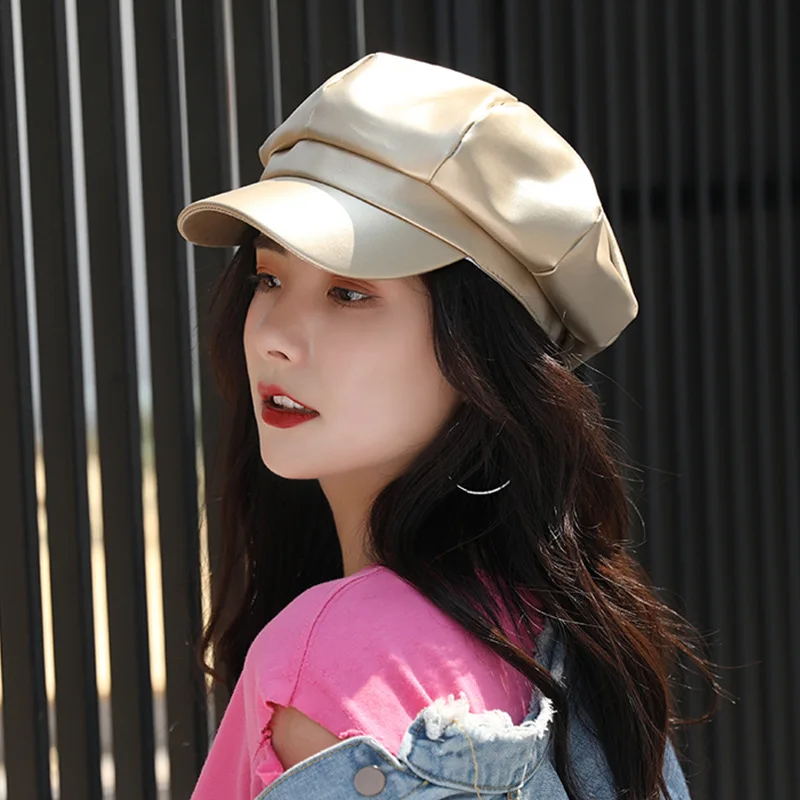 

New Autumn Fashion Hat for Women Berets French Artist Beret Ladies Painter Hat Girl Berets Female British Retro Thin Casual Cap