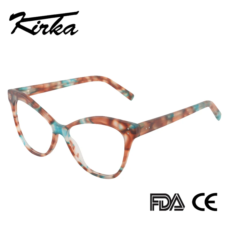 Женские оптические очки Kirka кошачий глаз для чтения аксессуары женщин
