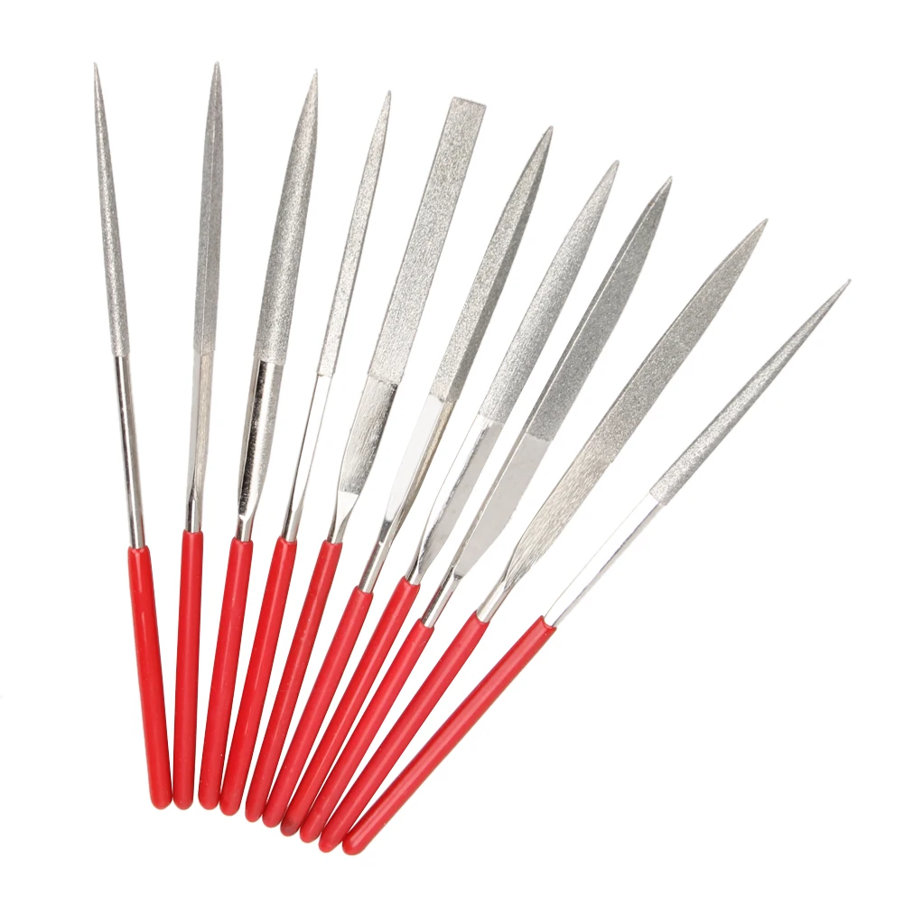 

10/5pcs Diamond Mini Needle File Set Handy Tools Ceramic Crafts DIY Wood Rasp File Needle Jewelry Polishing Carving Diamond File