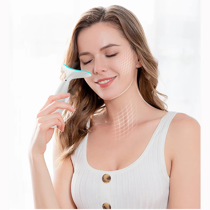 

Извлеките двойной подбородок, шея устройство светодиодный фотон подогревающим эффектом анти-морщинки, смягчающий уход за кожей Инструмент...