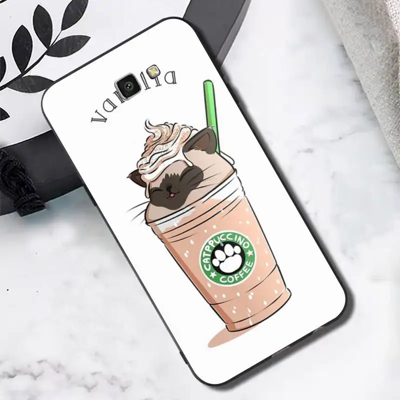 Чехол для телефона TOPLBPCS Ctue с рисунком молочного чая медведя Boba Samsung J4 plus J2prime J5 J6 2016