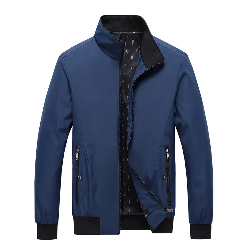 

Новинка весна-осень 2021, мужские повседневные куртки с воротником-стойкой, Корейская облегающая женская Молодежная куртка, мужские модные п...