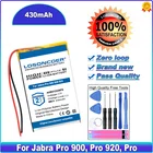 LOSONCOER 430 мАч AHB512229PS ДЛЯ Jabra Pro 900, Pro 920, Pro 923, Pro 930, Pro 935, аккумулятор большой емкости