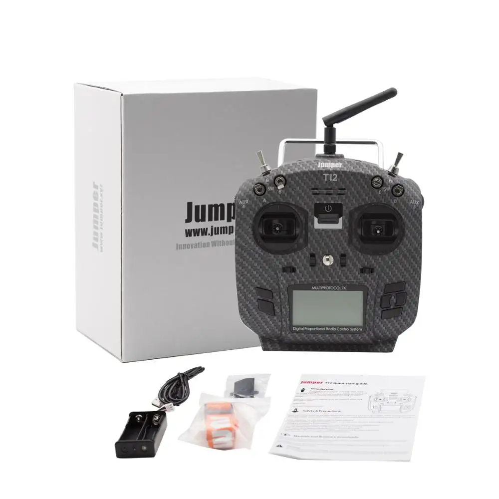 OpenTX Jumper T12 Pro 12ch высокочувствительный Датчик Холла Gimbal передатчик Радио с JP4 in 1