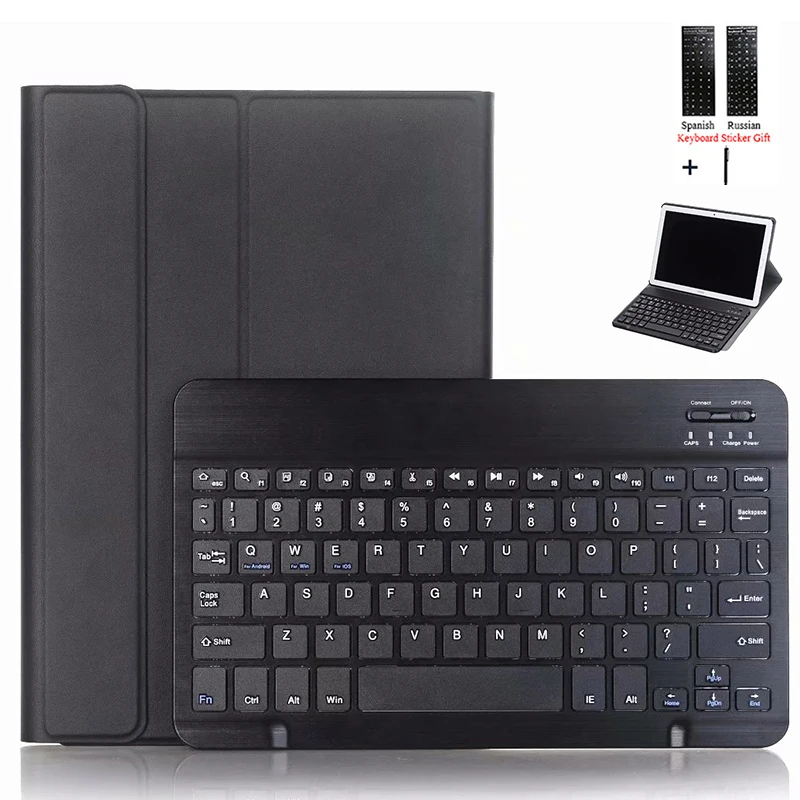 

Съемная клавиатура для Huawei Matepad T8 Kobe2-L03 L09 8,0 ''Беспроводная Bluetooth клавиатура откидной кожаный чехол