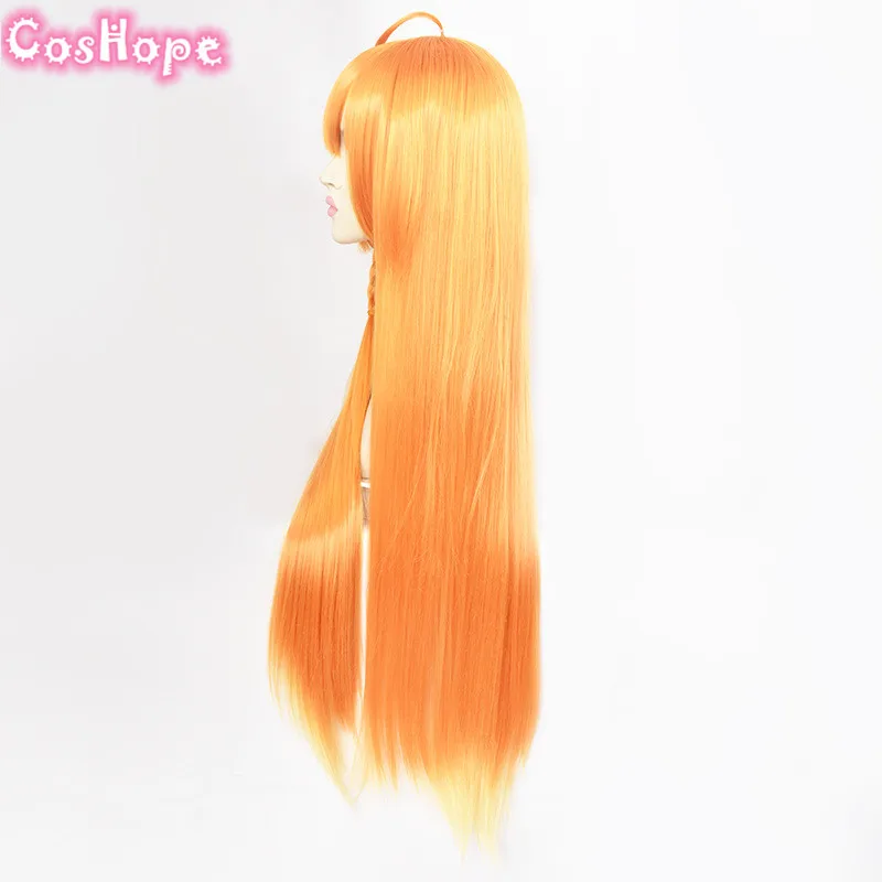 

Pecorine Cosplay Princess Connect Cosplay Long Straight Orange Wig Cosplay Anime Cosplay Heat Resistant Synthetic Wigs