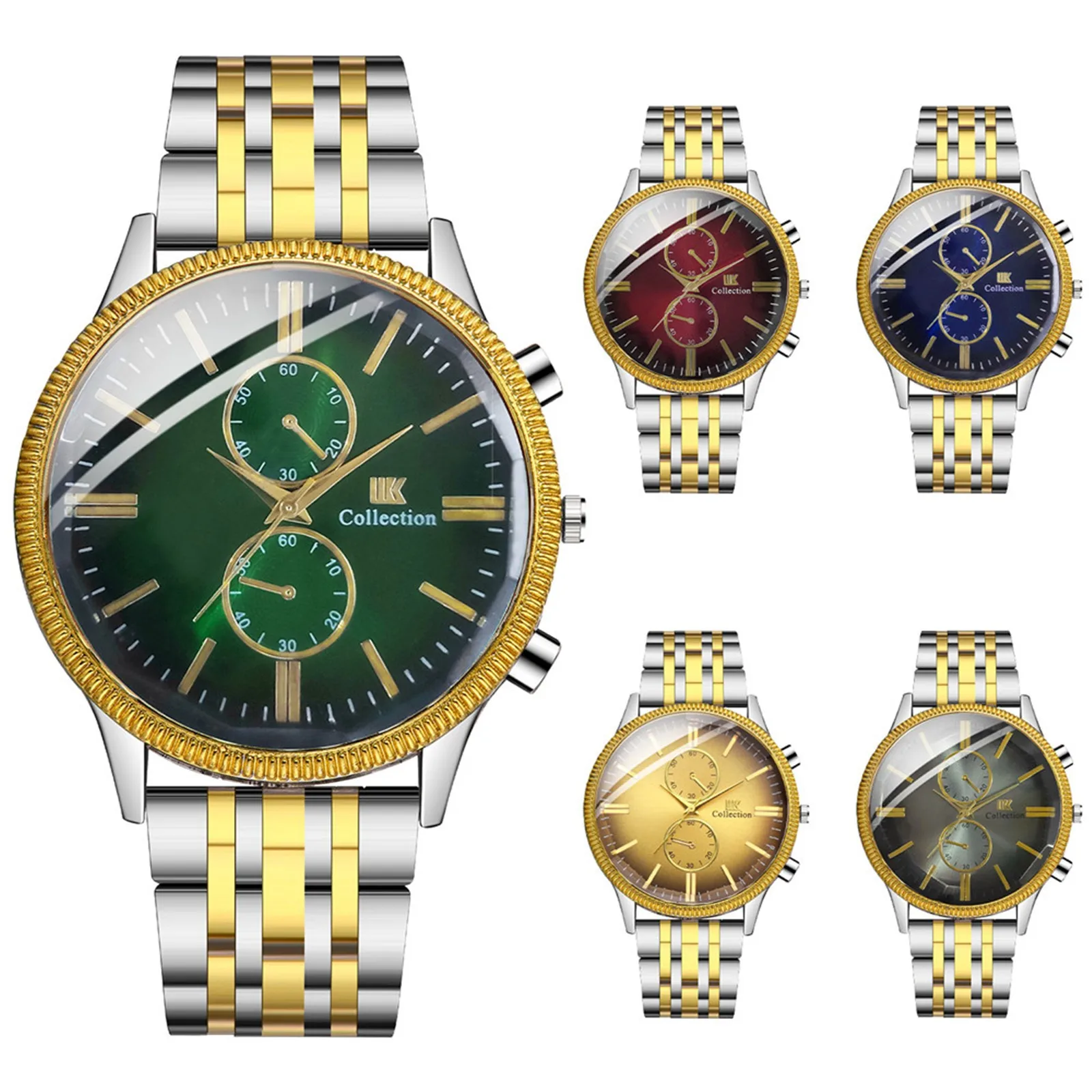 

Мужские Часы 2021механика Mens Casual Quartz Stainless Steel Band Diamonds Business Watch Часы Мужские Top Luxury Watches