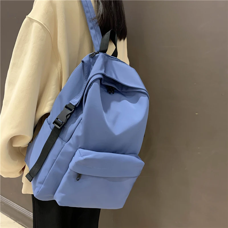 Водонепроницаемый нейлоновый рюкзак для женщин модная дорожная сумка школьный