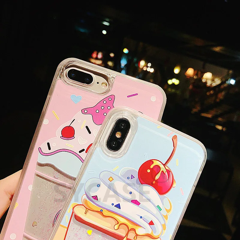 KoisAcase летний освежающий чехол для мороженого iPhone 11 Pro X XR Xs Max 6 6S 7 8 Plus защитный с