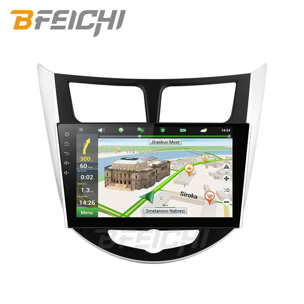 Ips PX30 Android автомобильный dvd для hyundai Solaris accent Verna i25 с gps навигацией Радио Видео Стерео Мультимедиа Плеер