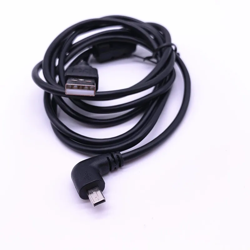 USB штекер к проводу 8-контактный левый Угловой 90 градусов кабель для передачи