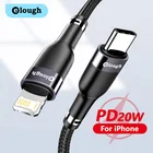 Кабель зарядный Elough с USB Type-C и поддержкой быстрой зарядки, 20 Вт
