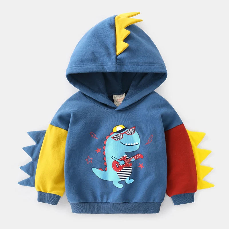 Пальто с капюшоном для мальчиков осенняя одежда весенне детское пальто