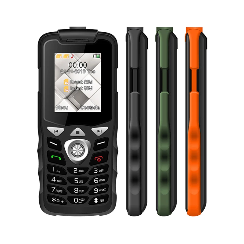 UNIWA W2026 2G GSM кнопочный Ключ сотовый телефон с функцией телефона светодиодный фонарик две sim-карты для пожилых детей мини-телефон разблокирован