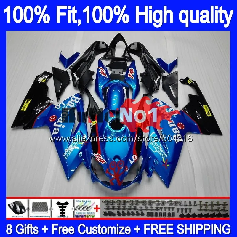 

Injection For Aprilia RS-125 RSV125 R Glossy blue 34MC.15 RS 125 2006 2007 2008 2009 2010 2011 RS125 06 07 08 09 10 11 Fairing