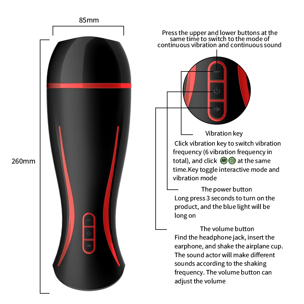 Мужской мастурбатор с автонагревом чашка для минета секс игрушки мужчин умный