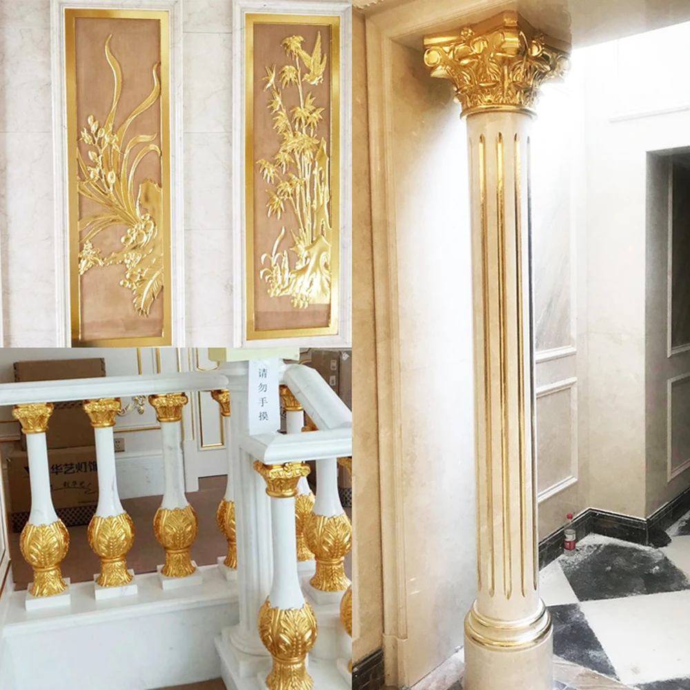 Медная фольга имитация золотого листа Блестки для рукоделия бумага украшения