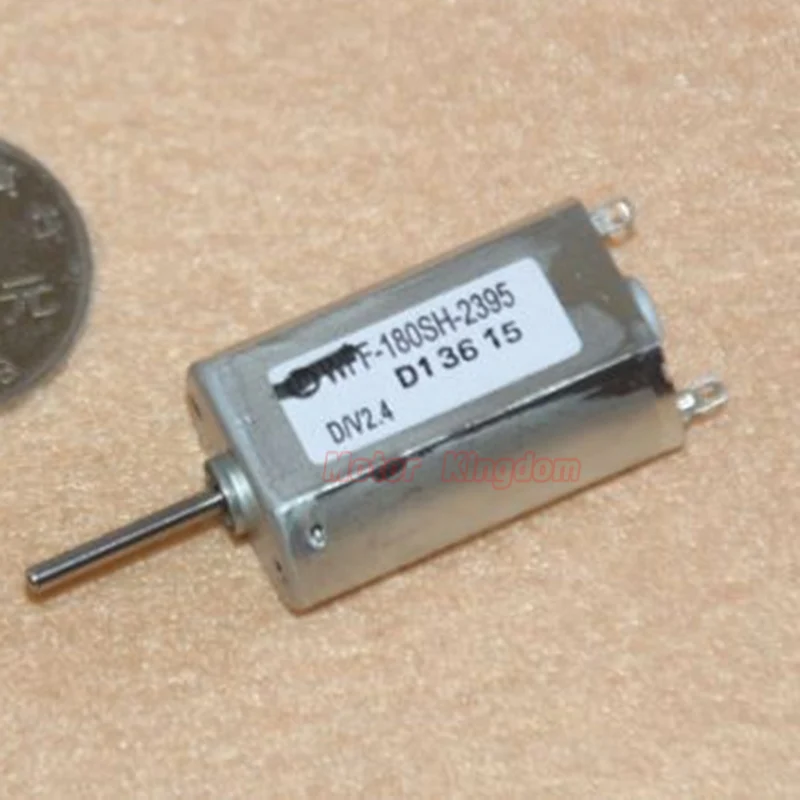 FF-180SH DC Motor 2.4V 7000RPM Silent Metal Brush Mini WFF-180SH-2395 Electric for Razor Shaver Clipper | Обустройство дома