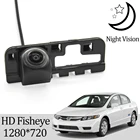 Owtosin HD 1280*720 рыбий глаз камера заднего вида для Honda Civic 2006 2007 2008 2009 2010 MK8 автомобильные парковочные аксессуары