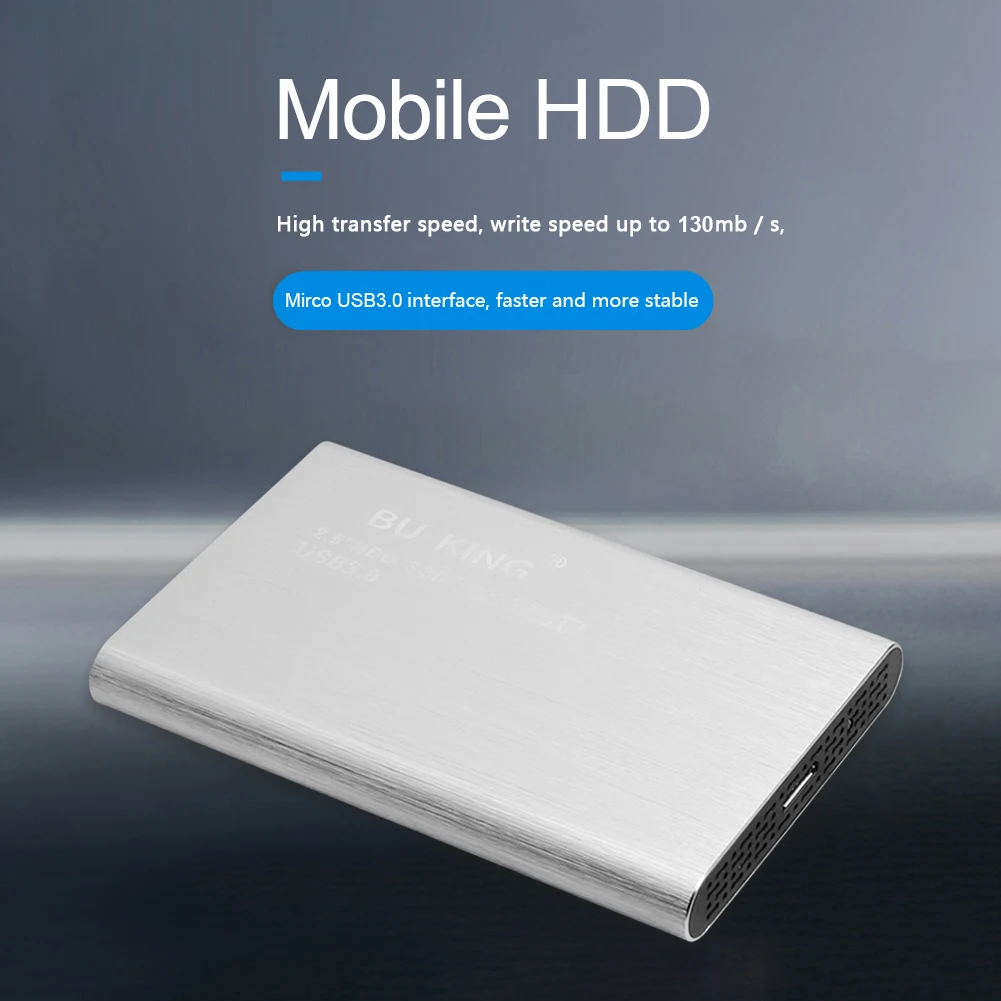 Портативный внешний жесткий диск YD0011 USB 3 0 2 5 дюйма HHD алюминиевый корпус круглый