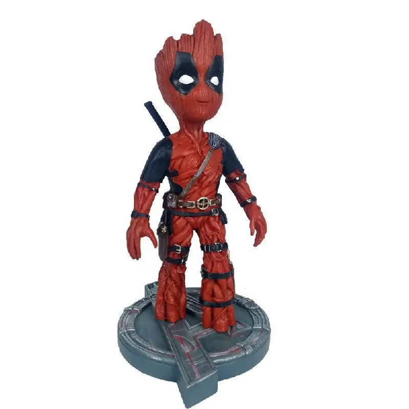 Экшн-фигурки с изображением дерева человека грута галактики стражи Мстители