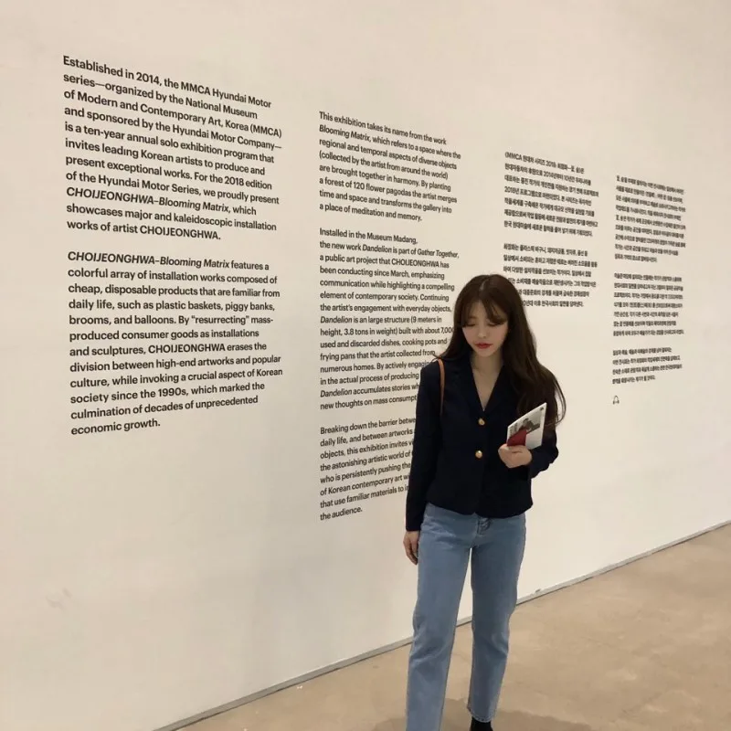 Женские осенние хлопковые пиджаки короткие куртки пальто однобортный Блейзер Feminina Chaqueta Mujer Большие размеры Верхняя одежда Veste Femme