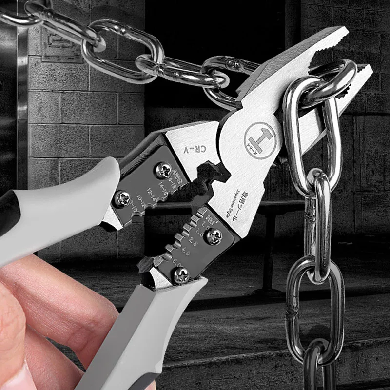 Multifunctional Universal Diagonal Pliers, Needle-nose Pliers, Hardware Tools, Universal Wire Cutters, Electrician Hand Tools