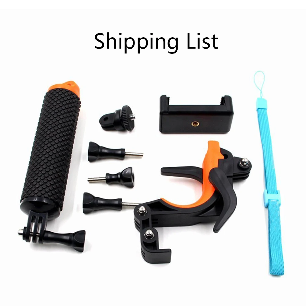 Крепление для штатива подводная плавучая рукоятка камеры спуск затвора селфи