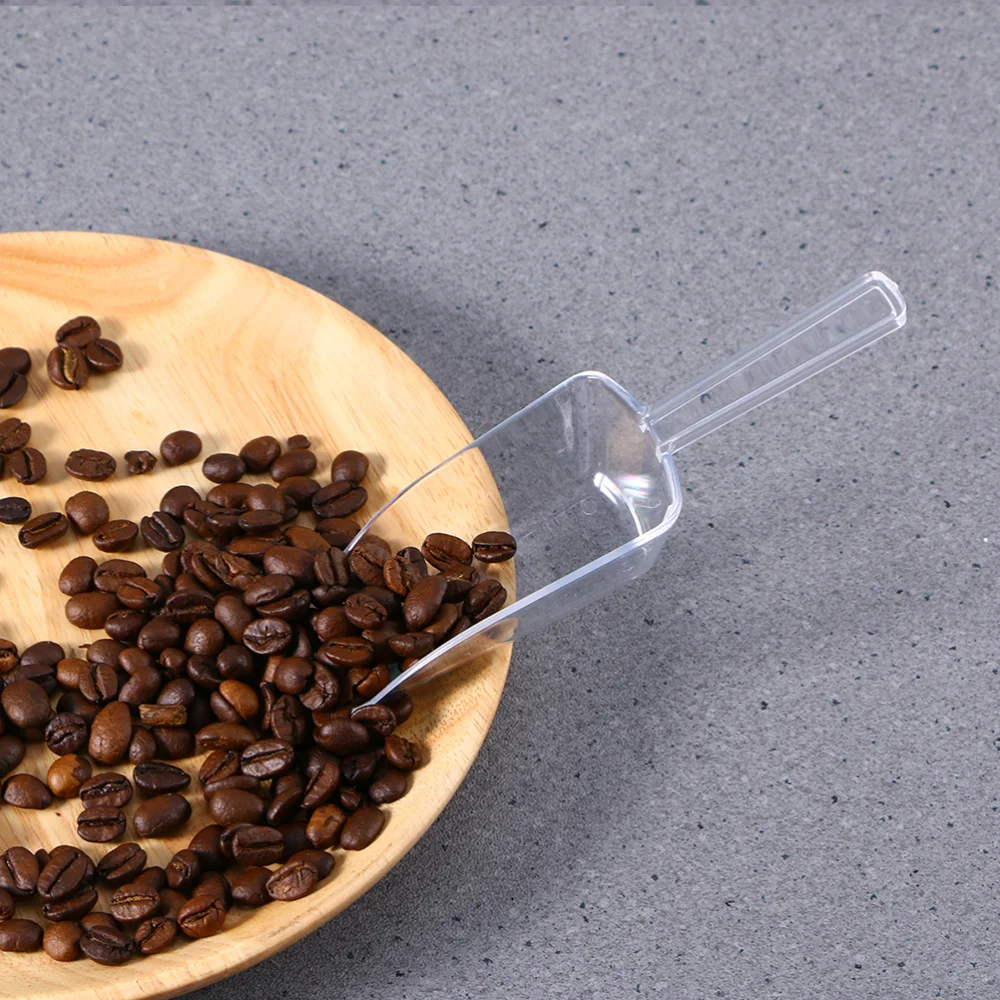 

10PCS Portable Measuring Cup Shovel Mini Ice Scoop Small Size Ice Scraper Multi-purpose Measuring Scoop Practical Kitche