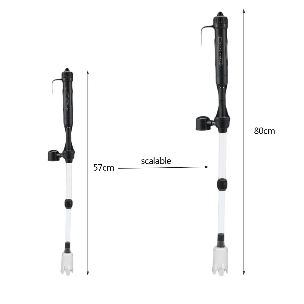 

New 1Pc Aquarium Battery Syphon Operated Fish Tank Vacuum Gravel Water Filter Clean Siphon Filter Cleaner Fish Tank Tools