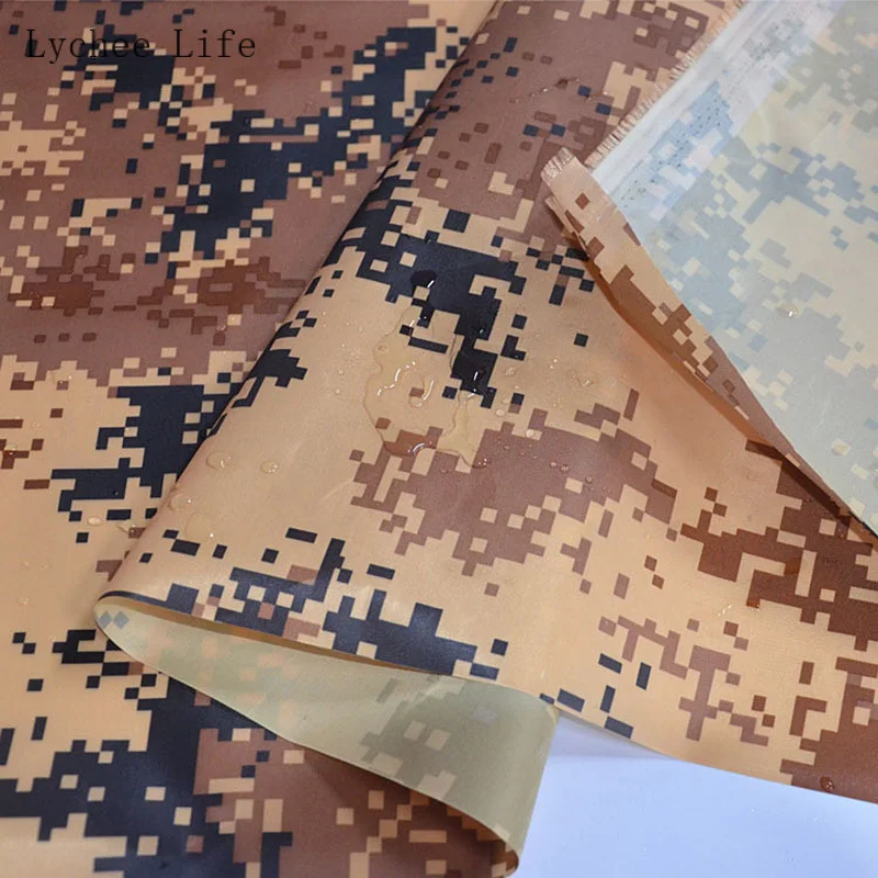 Digital Military Camouflage Waterproof Fabric For Patchwork Tablecloth Diy Sewing Handmade Crafts | Дом и сад