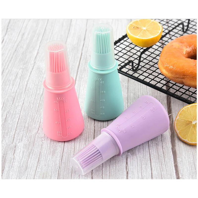 Силиконовая щетка для бутылки с маслом многофункциональный щеточка барбекю