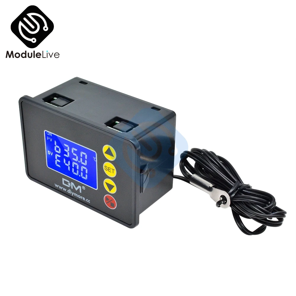 Цифровой контроллер температуры для микрокомпьютера постоянный ток 12 В 24
