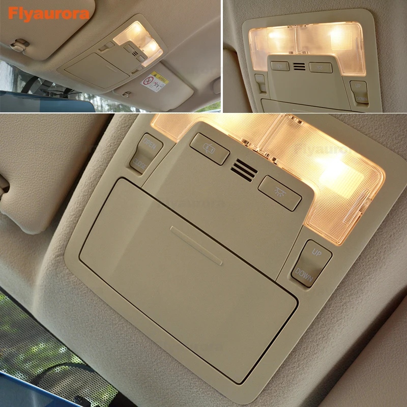 

New Hot Car LED Reading Lamp Light Modified Accessory For Toyota Land Cruiser 2008-2018 LED Reading Light Roof modification