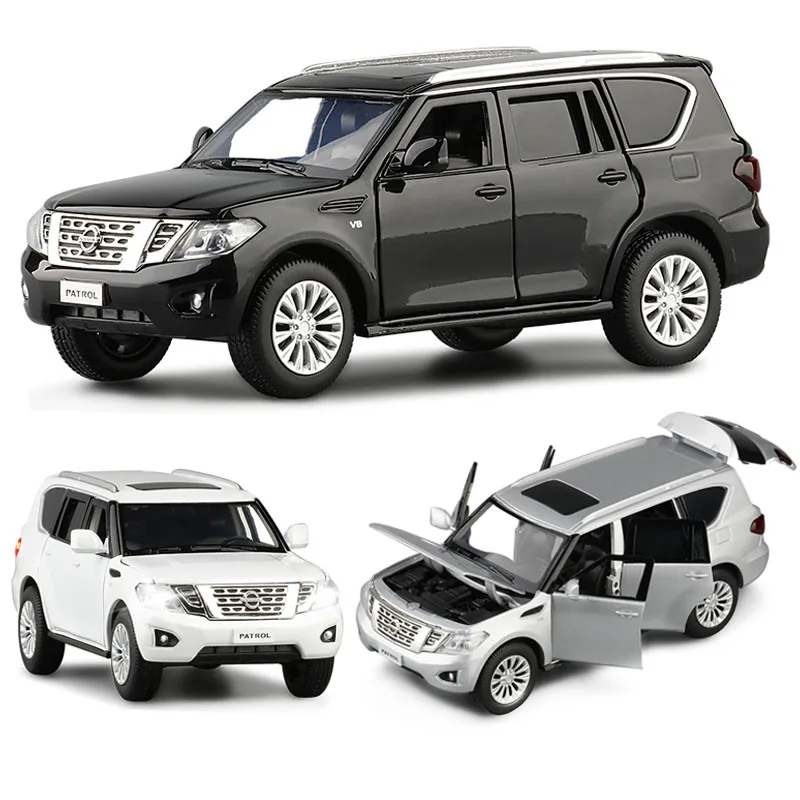 

Nicce 1:32 Nisssan Patrol Y62 V8 SUV Car Die Cast Alloy Car Model Edition Collectibles Cars Toy Birthday Present Boy A302