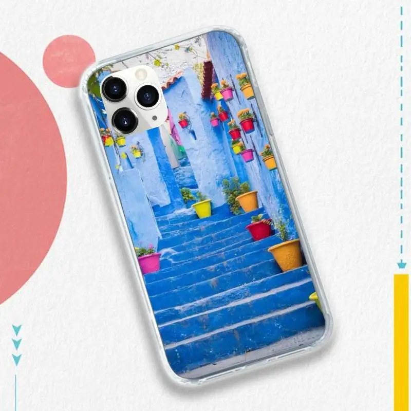 

travel italy France London Flower Phone Case for iPhone 11 12 pro XS MAX 8 7 6 6S Plus X 5S SE 2020 XR