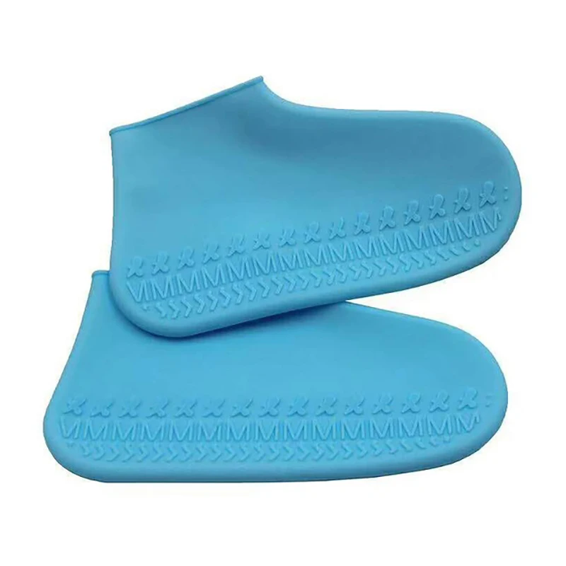 Waterproof Shoe Cover Silicone Material Unisex Shoes Protectors Rain Boots for Indoor Outdoor Rainy Days E11513 | Дом и сад