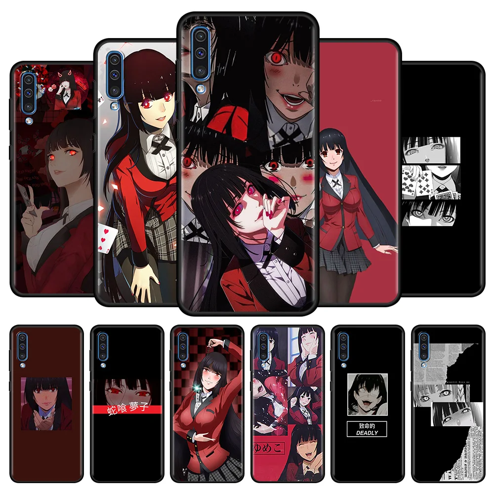 

Anime Kakegurui Jabami Yumeko Phone Case For Samsung A50 A10 A70 A30 A40 A20e A20s M62 M52 M32 M51 M31 M30s M11 M22 Capa