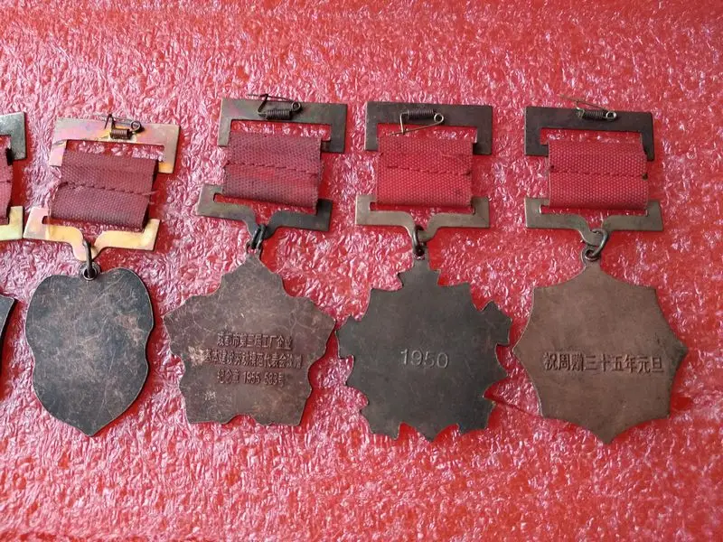 5 винтажных китайских медалей за период Японской войны мерториозная медаль statesman