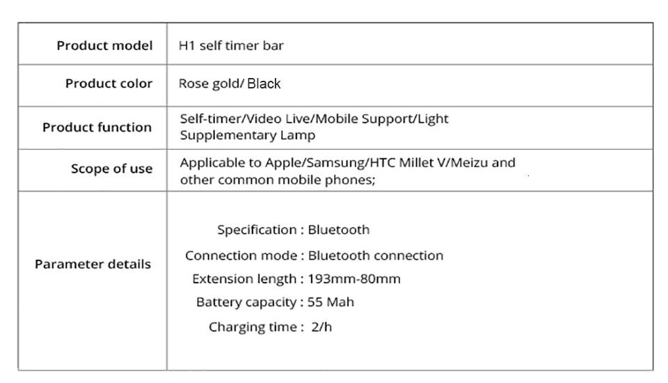 Портативный блогер Bluetooth селфи палка Штатив для смартфона huawei Af15 Xiaomi Mi 9 Iphone S5 6 7 7plus 8 8s X Xs Xr
