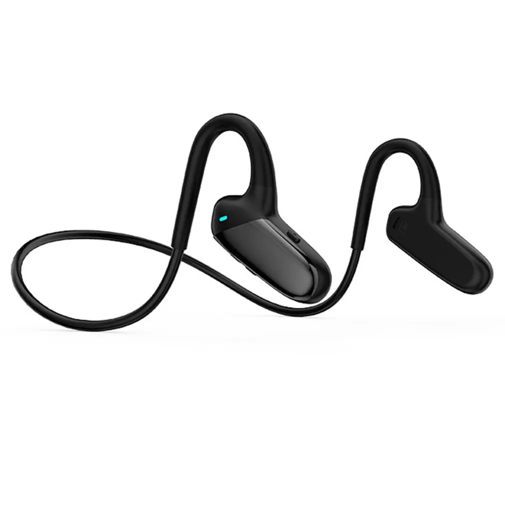 

Беспроводная гарнитура Bluetooth 5,0, спортивные наушники для бега, IPX5, водонепроницаемые, с защитой от пота, с костной проводимостью, наушники с м...