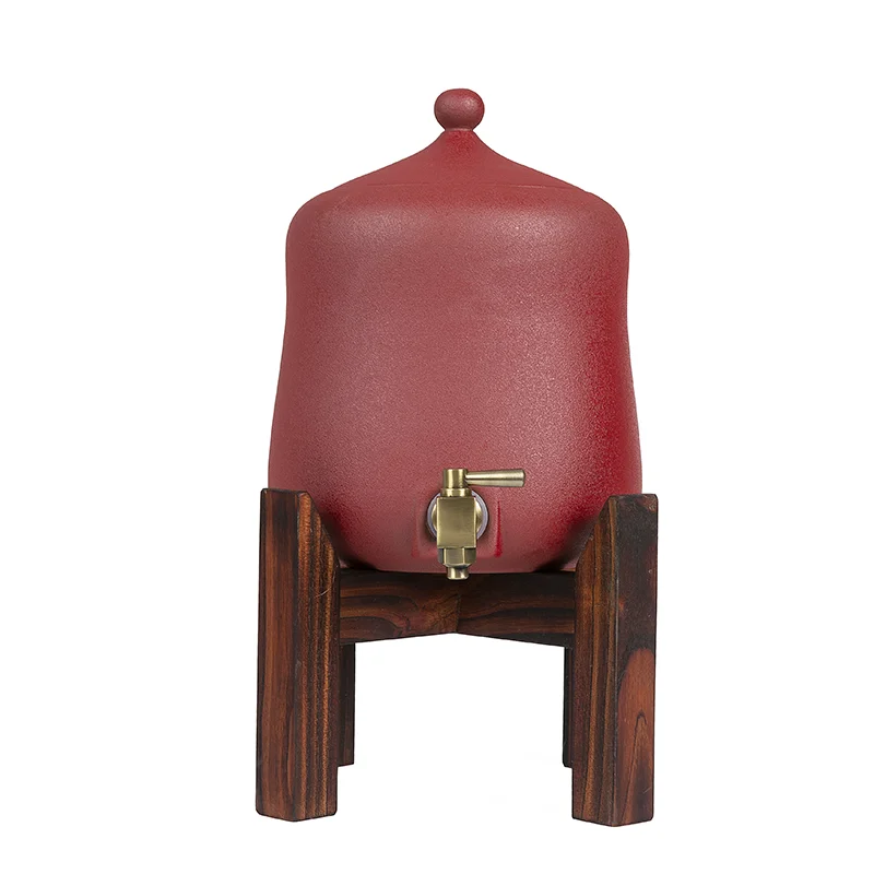 

TT Gudaofang Taiwan Volcanic Rock Ceramic Water Storage Tank Chinese Red Water Storage Tank Water Storage Tank Household Filter