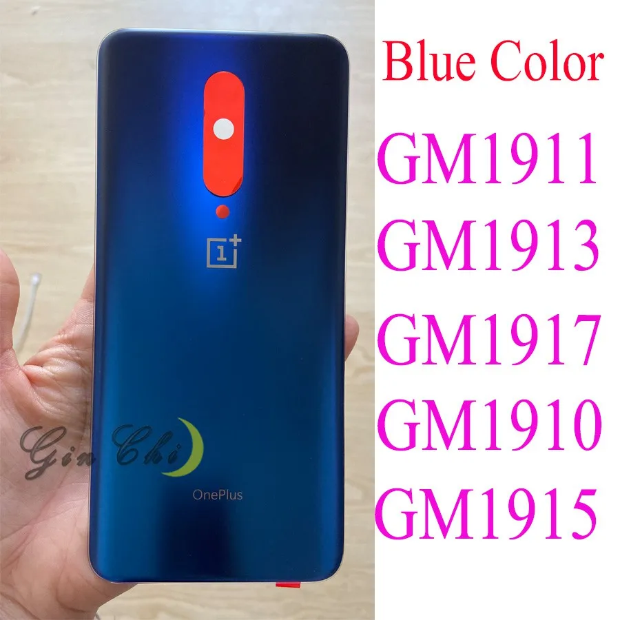 Оригинальный чехол для OnePlus 7 Крышка батарейного отсека заднее стекло Oneplus Pro