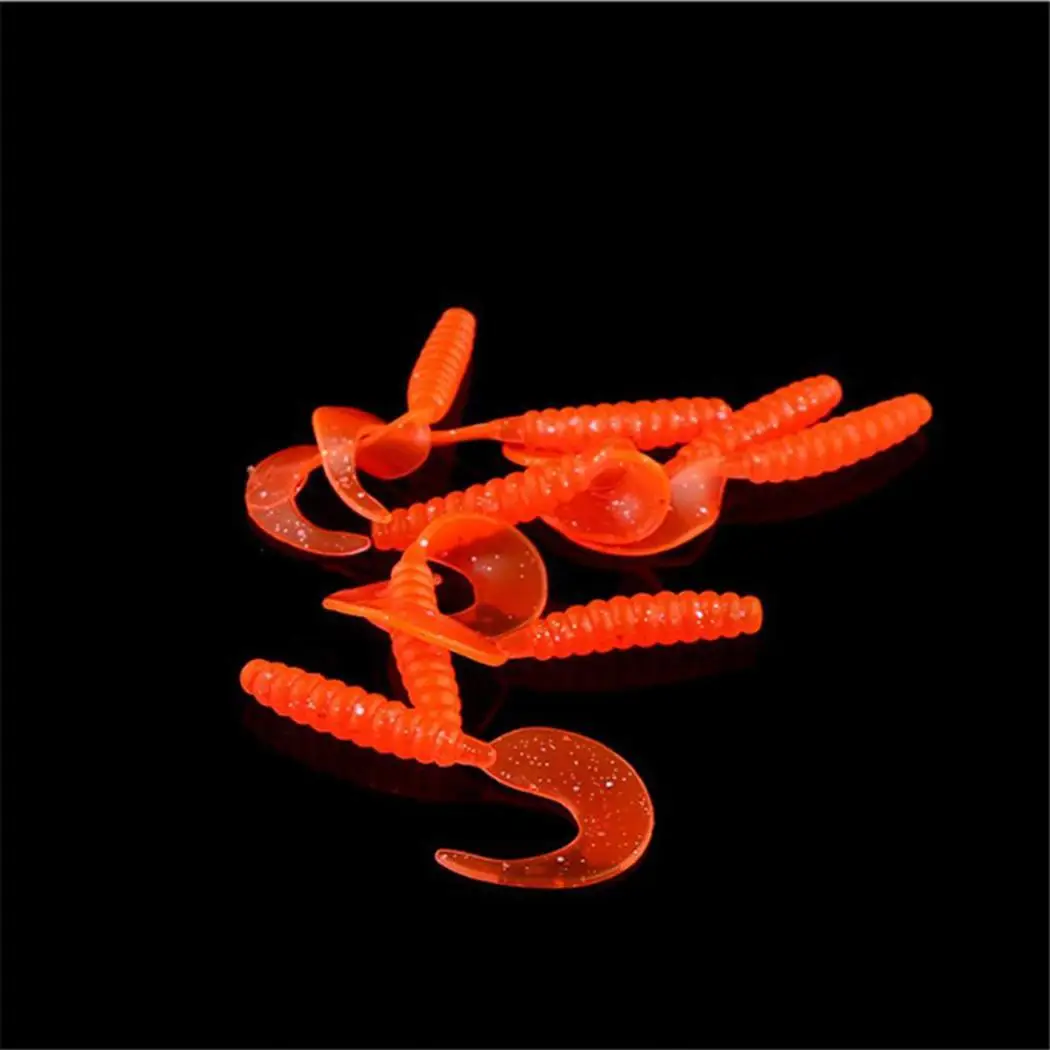 1 шт. мягкие приманки рыболовные черви Grubs Aritificial воблеры плавать силиконовые басы