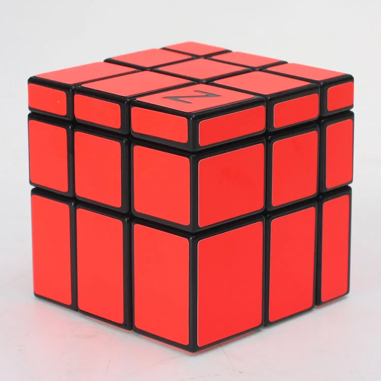 orange red Новинка, зеркальный кубик Z, головоломка 3x3x3, много ярких цветов, закручивающаяся головоломка, Cubo Magico, развивающие игрушки для взрослых детей - Цвет: orange red