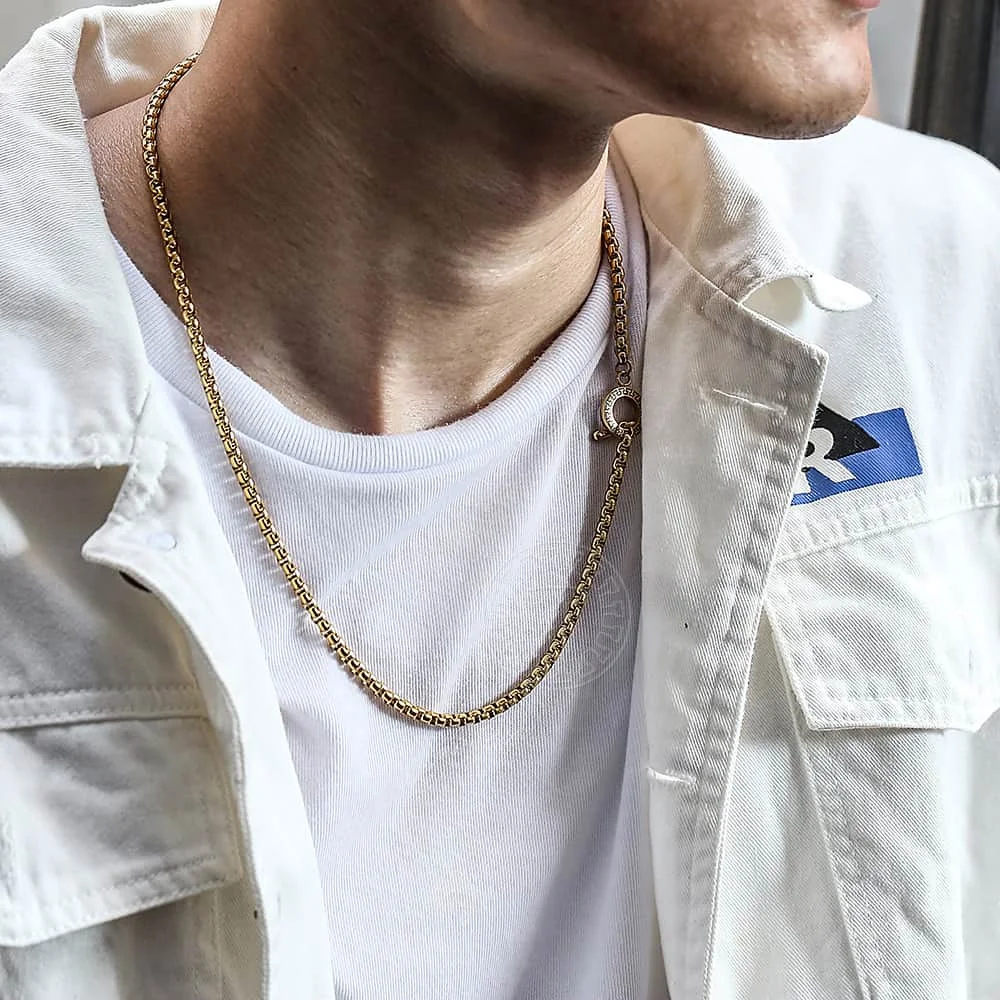 Набор украшений TSS09 набор из колье и браслета золотистого цвета нержавеющей