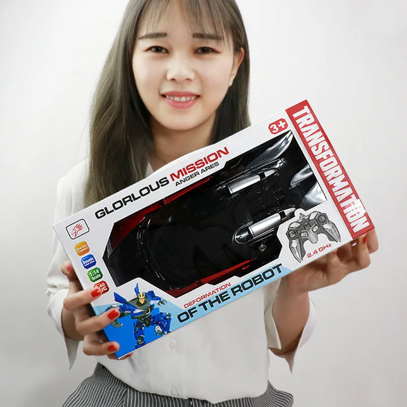

NEW Action Figure Gesture Sensing Deformation Children's Remote Control Car Deformation Robot Joint Movable Music Gift Toy